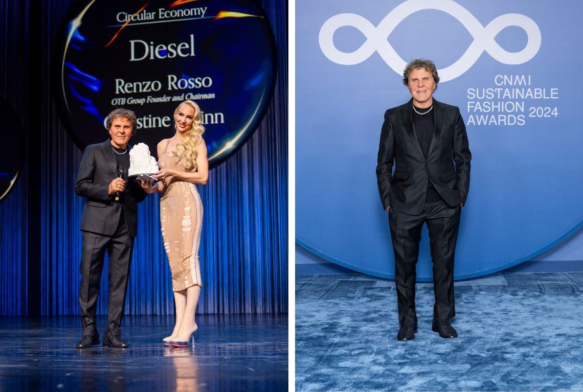 The award, presented by the Ellen MacArthur Foundation, honours circular economy models aimed at redefining the future of the fashion system through structural changes